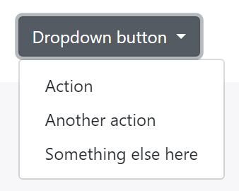 Bootstrap 4 Dropdown